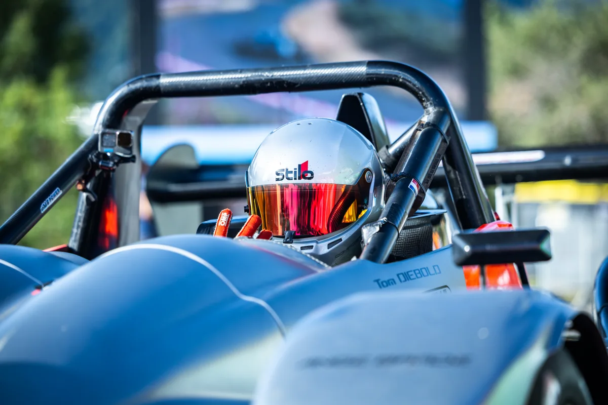 Le cockpit du prototype au Mont-Dore en 2026