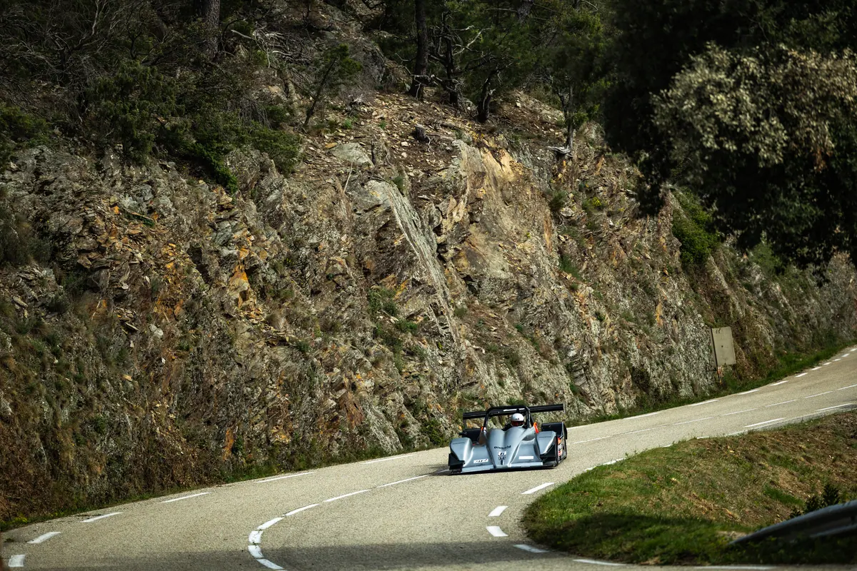 La Norma M20F de Tom Diebold sur la route du Col Saint-Pierre en 2026
